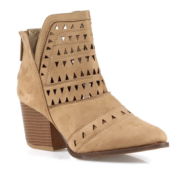 Western Heeled Booties - Picture 2 of 4